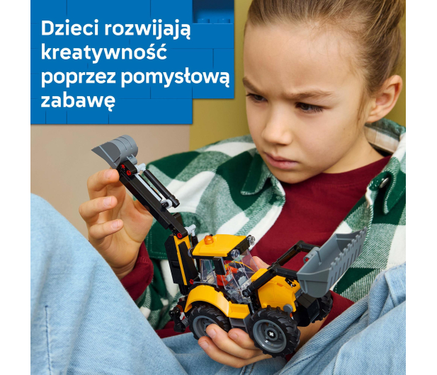 LEGO CITY 60480 Żółta koparko-ładowarka - 1529816 - zdjęcie 6